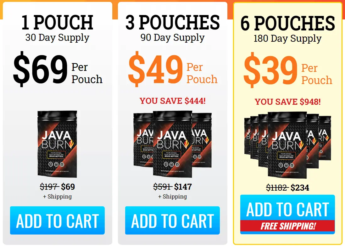 Java Burn price